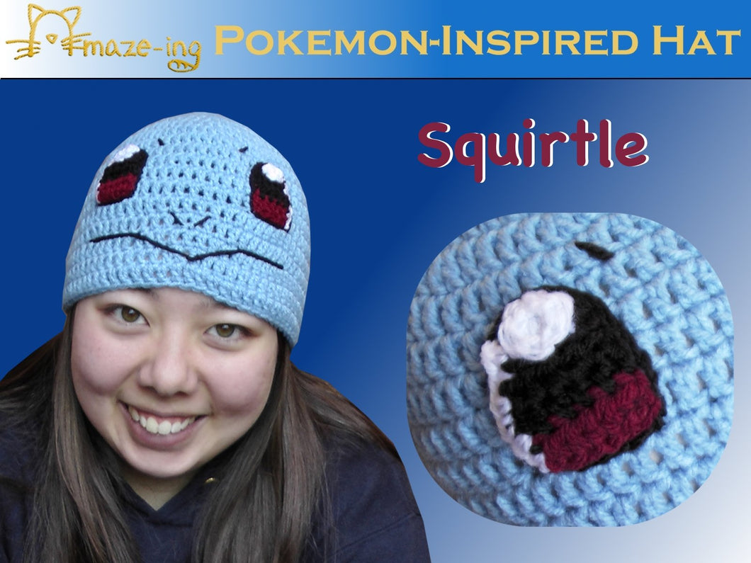 Squirtle-Inspired PDF Pattern