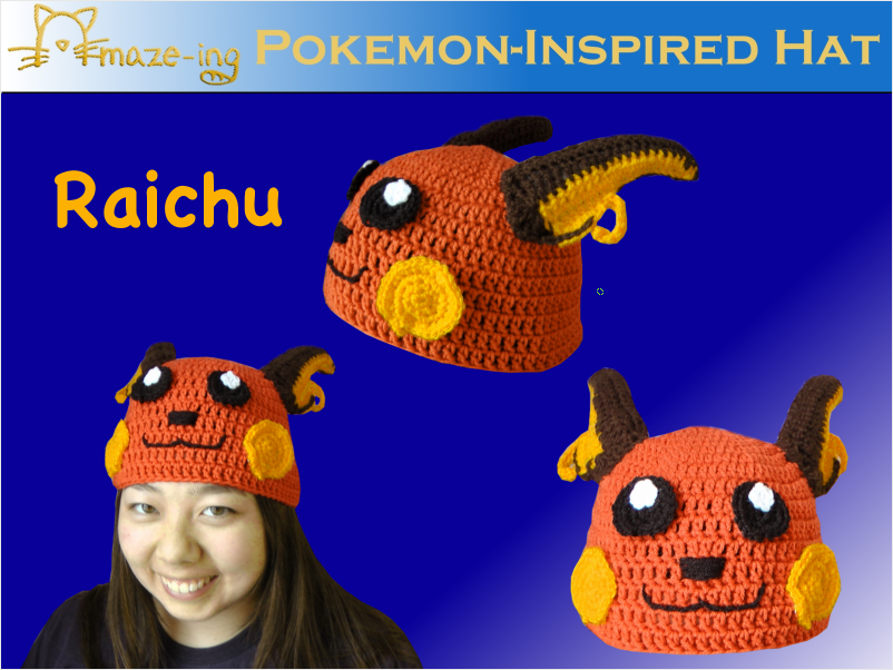Raichu-Inspired Hat