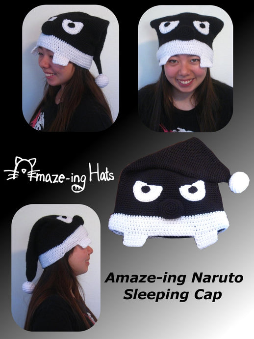 Naruto Sleeping Cap-Inspired Hat