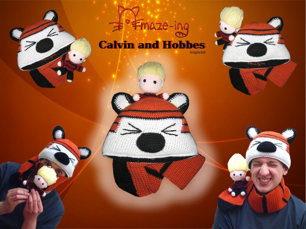 Calvin and Hobbes-Inspired Hat