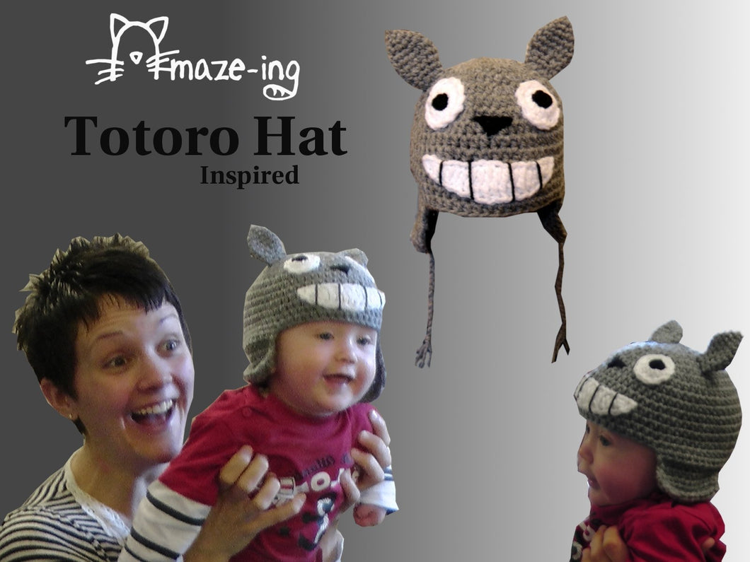 Baby Totoro-Inspired Hat