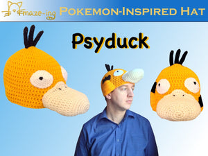 Psyduck-Inspired Hat