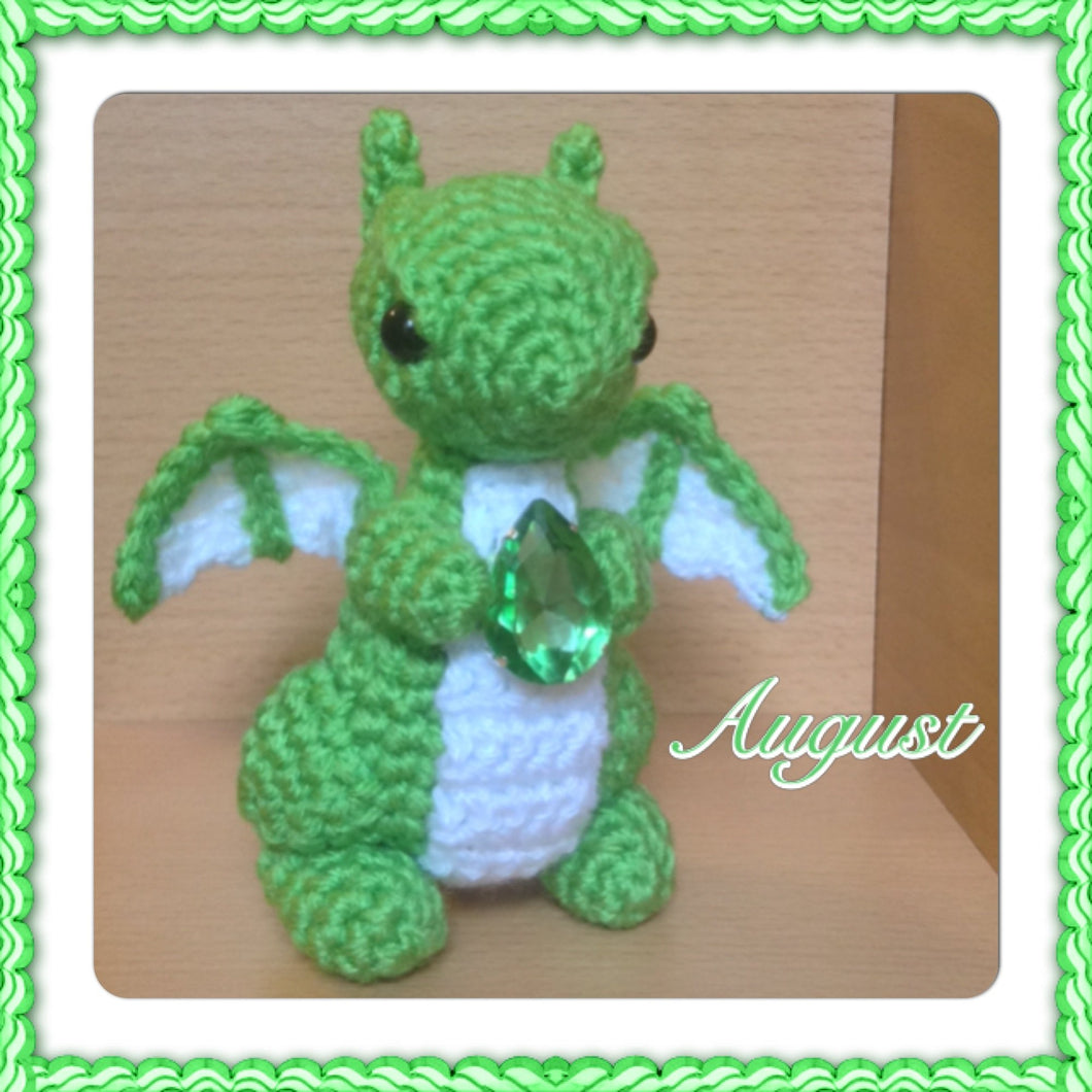 August Birthstone Dragon