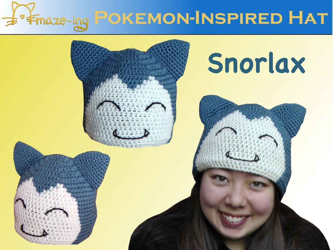 Snorlax-Inspired Hat