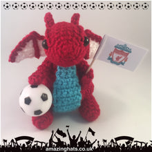 Load image into Gallery viewer, Small Customised Football Club Dragon