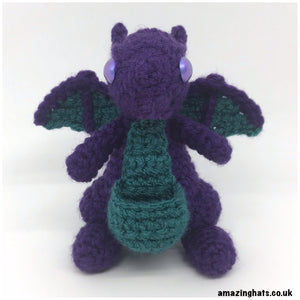 Dragon with Pouch - Choose Your Own Colours