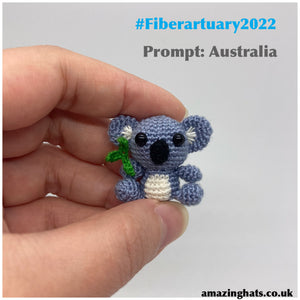 #Fiberartuary2022 - Dragons with Micro Plushies